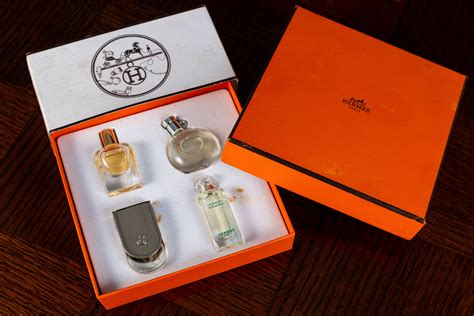 hermes perfume set of 4